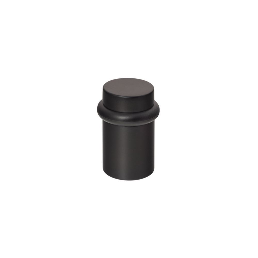 Sure-Loc Hardware DS-FL2 FBL Cylindrical Floor Stop in Flat Black